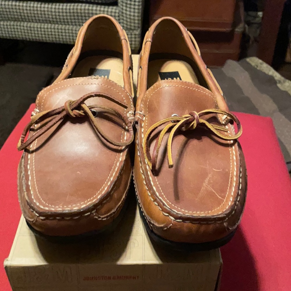 Johnston & Murphy Tan Men’s Loafers Sz 10.5
